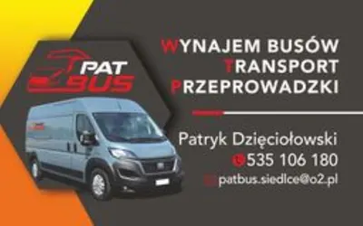 PAT-BUS Patryk Dzięciołowski , Wynajem Busów , Przeprowadzki